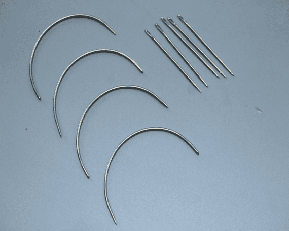 Crain Waxed Thread & Curved Sewing Needles RWS132/133