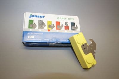 Janser Green Box Hooked Blades RWS008A