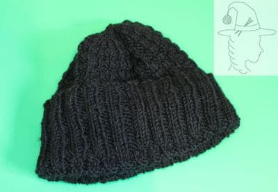 Knit Stich Witch RWS700 Beanie Hat