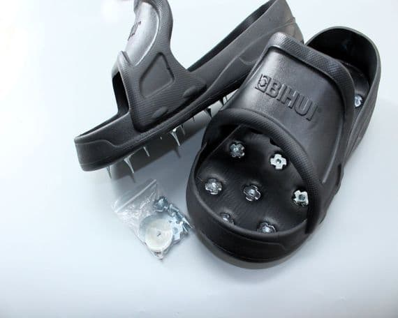 Bihui Spiked Shoes for Screed — Walk on Fresh Screed Safely