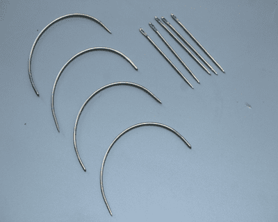 waxed Thread & Curved Sewing Needles RWS132/133