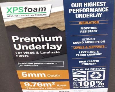 XPS5B XPS Foam Underlay 5mm RWS029