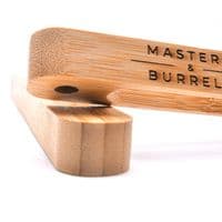 2 Magnetic Bamboo Toaster Tongs