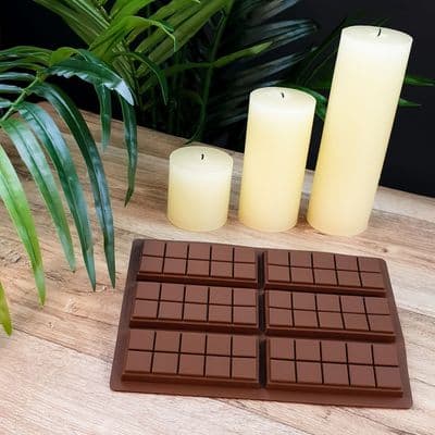 6 Cell 10 Section Silicone Mould