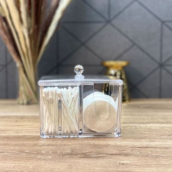 Cotton Pad Makeup Storage