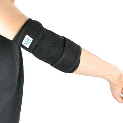 Deluxe Neoprene Tennis/Golf Elbow Support Breathable One Size Ambidextrous