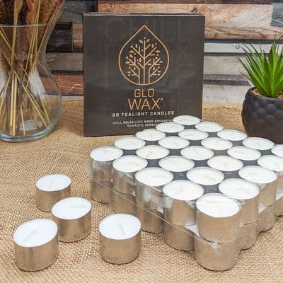 Glo-Wax 8 Hour Burn Tea Lights