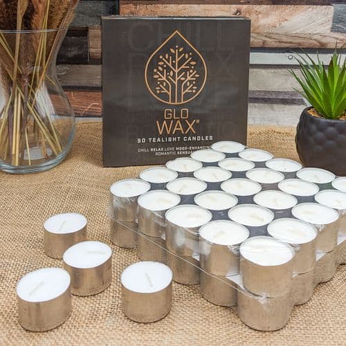 Glo-Wax 8 Hour Burn Tea Lights
