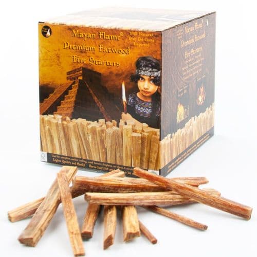 Mayan Flame Fatwood 100% Natural Fire Starters