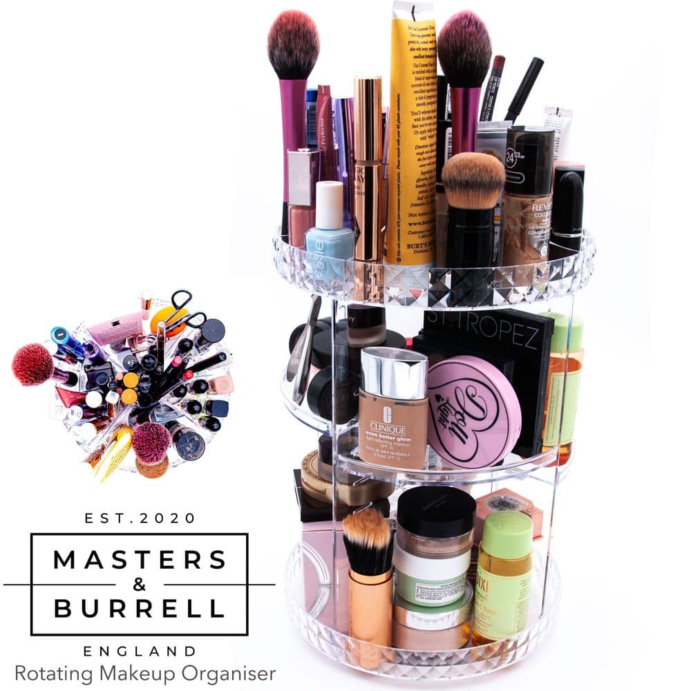 Rotating 360 Degree Makeup Organiser