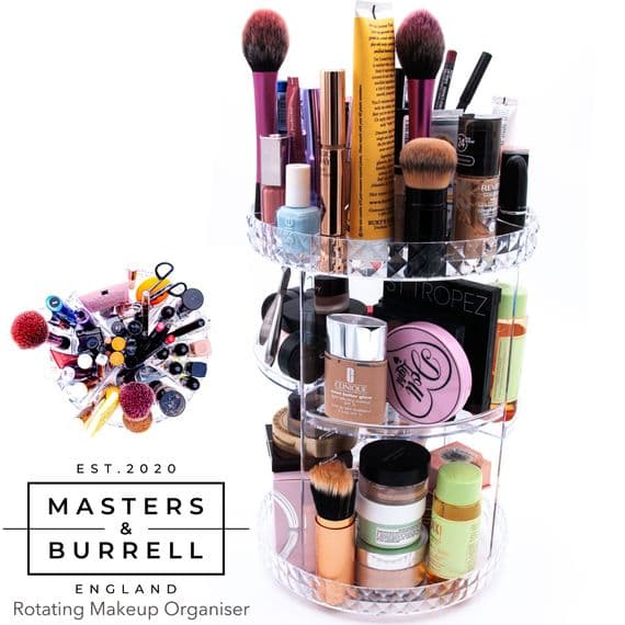 Rotating 360 Degree Makeup Organiser