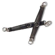 Sabre Leather Curb Chain