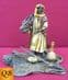 ART DECO ARAB TRADER BRONZE HOT CAST STATUE AFTER BERGMAN