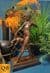 ART DECO BRONZE FIGURINE DIANA WITH HOUND STATUE IN LIGHT PATINA