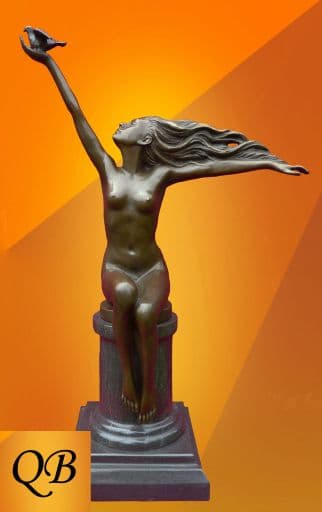 ART DECO, SIGNED  