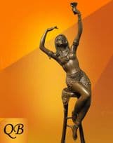BRONZE ART DECO  JULIETTE