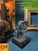 BRONZE SKELETON THINKER GREEN