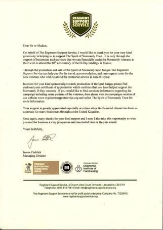 OPERATIONAL LETTER