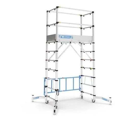 (HIRE) TELESCOPIC MOBILE SCAFFOLD TOWER