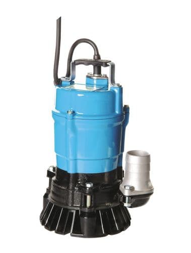 (HIRE) TSUMANI SUBMERSIBLE PUDDLE PUMP 2in (50MM) INC 10MT LAYFLAT HOSE No1 PUMP SN 21691604379