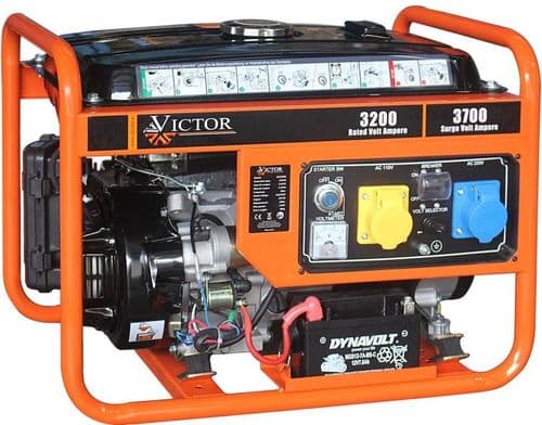 (HIRE) VICTOR PETROL GENERATOR 3.7kVA