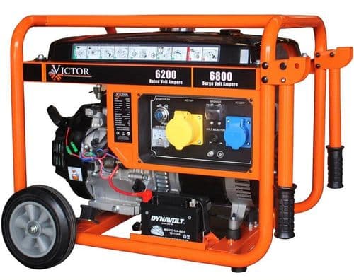 (HIRE) VICTOR PETROL GENERATOR 6.8kVA