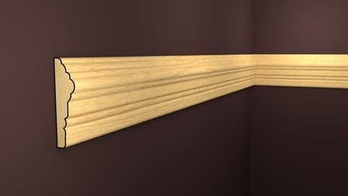 69 x 19 DADO RAIL REDWOOD (C) (2 3/4in x 3/4in FINISHED) **3x1**