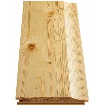 119 x 19 x 3.6MT WEATHERBOARD WHITEWOOD VACVAC TREATED CLADDING