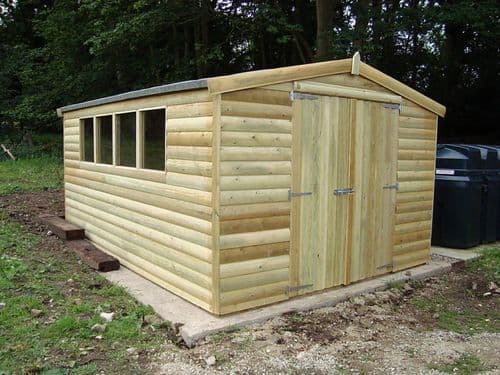 119 x 19 x 5.4MT WEATHERBOARD VAC VAC TREATED CLADDING 18ft approx (4 3/4in x 1/2in FINISHED) 5x3/4