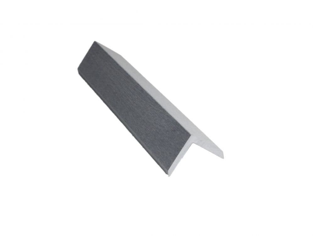 COMPOSITE DECKING EDGING TRIM 3 66MT 50 x 50MM GREY