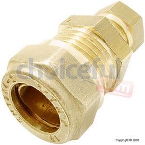COPPER COMPRESSION REDUCING SET 15MM x 10MM