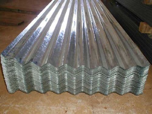 CORRUGATED IRON GALVANISED SHEET 8/3 2.4MT x 660MM (0.5 GAUGE)