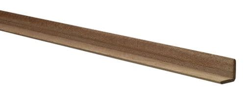 CRN1004 ANGLE 20 x 20 DARK HARDWOOD