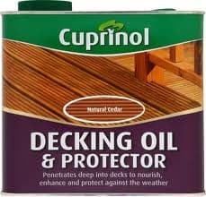 CUPRINOL DECK OIL PROTECTOR OAK 2.5ltr