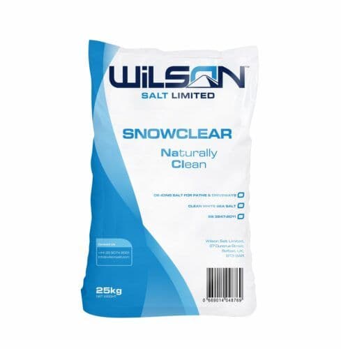 DEICING SALT SNOW CLEAR & ICE REMOVER (WHITE) 25kg