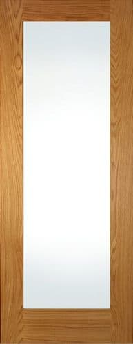 DOOR OAK CHESHIRE SHAKER GLAZED PREFINISHED 44MM (ALL SIZES)