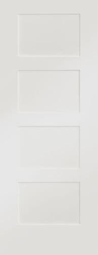 DOOR WHITE AUGUSTA 4 PANEL PRIMED 42MM (ALL SIZES)
