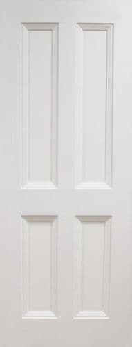 DOOR WHITE CAMBRIDGE 4 PANEL PRIMED 42MM (ALL SIZES)