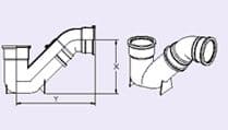 FCT GULLY LOW TRAP P SOCKET 110MM B1301