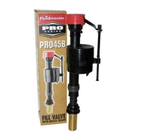 FLUIDMASTER PRO45B 1/2in BRASS FILL VALVE BOTTOM INLET