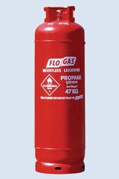GAS REFILL PROPANE RED 47kg (104lb)