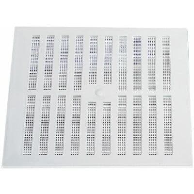 HIT & MISS VENT PVC 9in x 9in (225x225MM) BM479