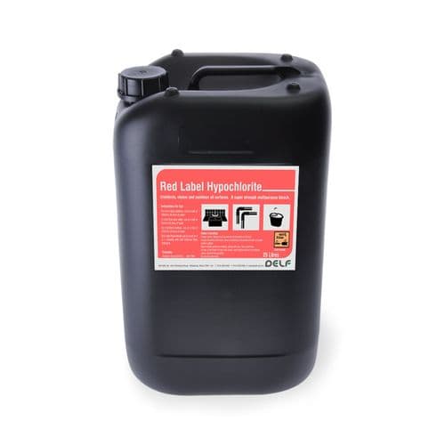 HYPOCHLORITE SOLUTION RED LABEL 25ltr