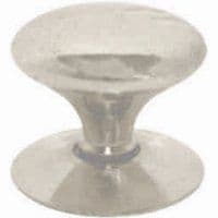 KNOB VICTORIAN SATIN CHROME 40MM VSC13P