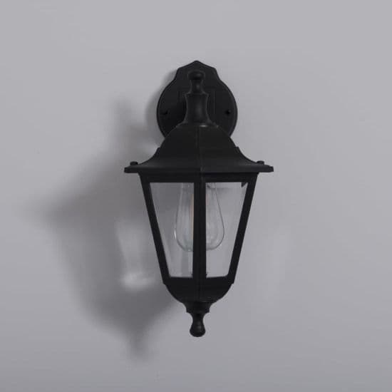 KSR 6 SIDED UP DOWN WALL LIGHT LANTERN E27