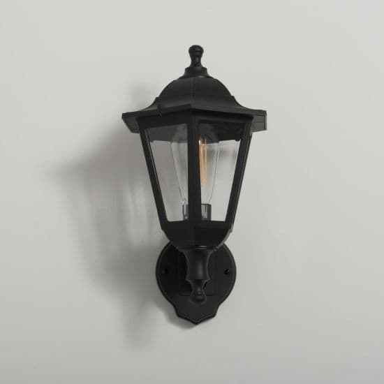 KSR 6 SIDED UP DOWN WALL LIGHT LANTERN E27