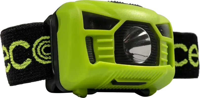 LUCECO INSPECTION LED HEAD TORCH WITH MOTION SENSOR 150LM 3W 6500K USB ...