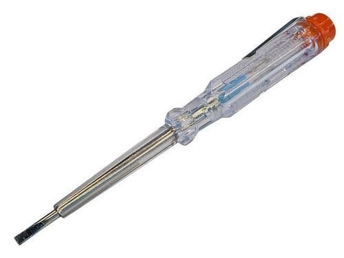 MAINS TESTER 140 x 2.9MM 100-250V FAITHFULL