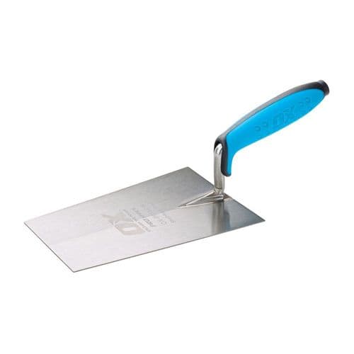 OX PRO BUCKET TROWEL STAINLESS STEEL - 180MM / 7in OX-P018418