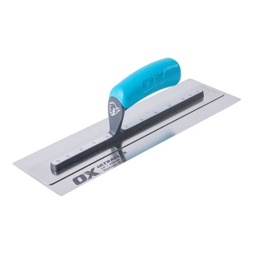 OX PRO ULTRAFLEX FINISHING TROWEL - 355 x 110MM / 14in OX-P530114